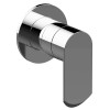 Graff G-8064-LM45S-PC-T Phase Transfer Valve Trim Plate and Handle, Polished Chrome