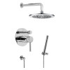 Graff G-7278-LM37S-BAU-T Contemporary Pressure Balancing Shower Set (Trim Only), 24K Brushed Gold Plated Graff G-7278-LM37S-BAU-T Contemporary Pressure Balancing Shower Set (Trim Only), 24K Brushed Gold Plated