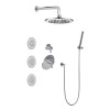 Graff GL2.122SG-LM46E0-OB-T M-Series Full Thermostatic Shower System w/Diverter Valve (Trim Only) , Olive Bronze