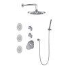 Graff GL3.112SH-LM45E0-PN-T M-Series Full Thermostatic Shower System (Trim Only) , Polished Nickel