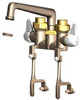 Union Brass® - 342 - 6-Inch Cast Spout, W/Bracket Clamps