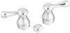 Delta H278 Leland: Metal Lever Handle Set - 2H Lavatory, Chrome