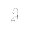Fisher - 34266 - Spring Style Pre-Rinse Faucet - 8-inch Deck Mounted, Wall Bracket, 12-inch Add-On Faucet Spout