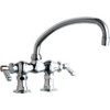 Chicago Faucets - 772-L9CP - 3-3/8-inch Center Deck Mounted Sink Faucet