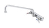 T&S Brass - B-2291 - Workboard Faucet, Wall Mount, 8-inch Centers, 14-inch Swing Nozzle, Aerator, Lever Handles