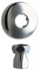 Chicago Faucets - WXFJKABCP - Straight Inlet Supply Arm with Flange