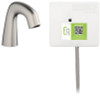 Chicago Faucet EQ-A11A-11ABBN Lav Faucet Eq Ir Rnd Sh Batt Ss Nmix