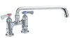 Krowne 15-408L - Low Lead Royal Series 4-inch Bridge Faucet with 8-inch Spout