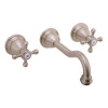 Graff - G-2530-C2-SN - Canterbury Collection Wall-Mounted Lavatory