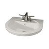 American Standard 0403004.020 Tropic Petite Pedestal Lavatory Top 4" Center (White)