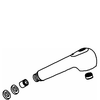 Kohler 1109445-CP - Polished Chrome Spray w/ Screen