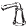 American Standard M962937-2950A - ELBOW HANDLE F/PORTSMOUTH -RP-, SATIN