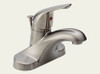 Delta B510LF-SSPPU - Delta Foundations Core-B: Single Handle Centerset Lavatory Faucet, With Pop-Up - Stainless Delta B510LF-SSPPU - Delta Foundations Core-B: Single Handle Centerset Lavatory Faucet, With Pop-Up - Stainless