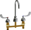 Chicago Faucets 786-GN6FCXK-317AB 786 6" ridged/swing gooseneck 1.5GPM FC