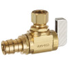 Dahl 621-PRPX3-31-BAG - 1/2 F1960 x 3/8 OD Comp, Rough Brass
