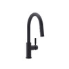 Symmons SK3510MBPD Dia Single Handle Pull-Down Kitchen Faucet, Matte Black