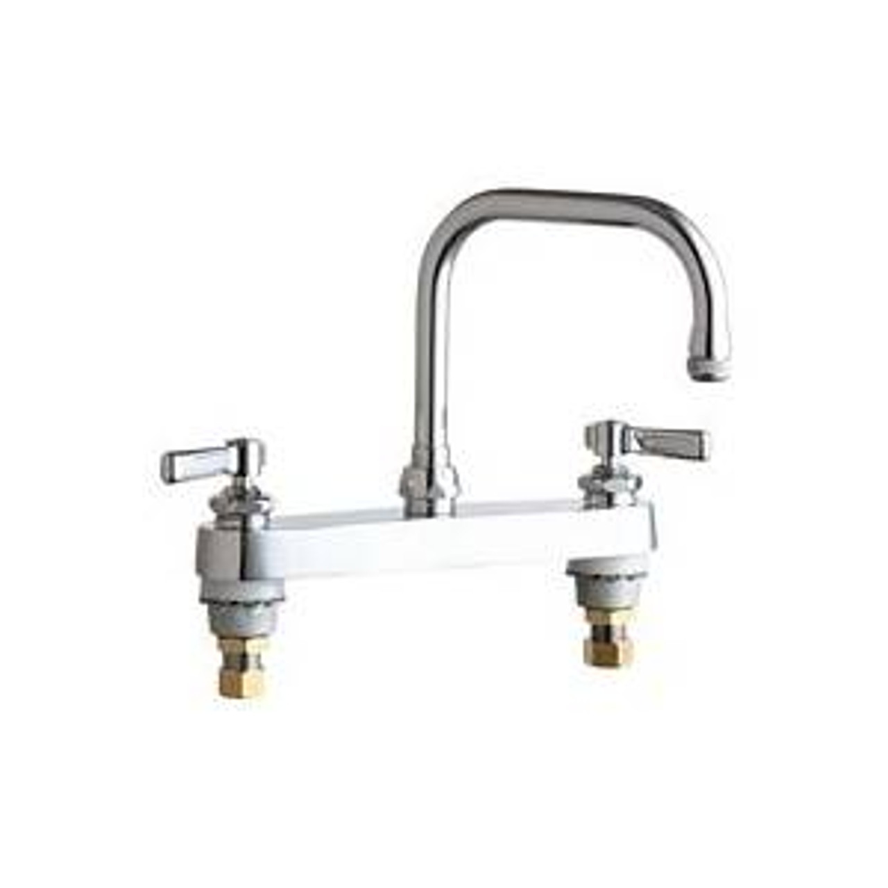 Chicago Faucets - 527-XKABCP - 8-inch Deck Mounted Sink Faucet Chicago Faucets - 527-XKABCP - 8-inch Deck Mounted Sink Faucet