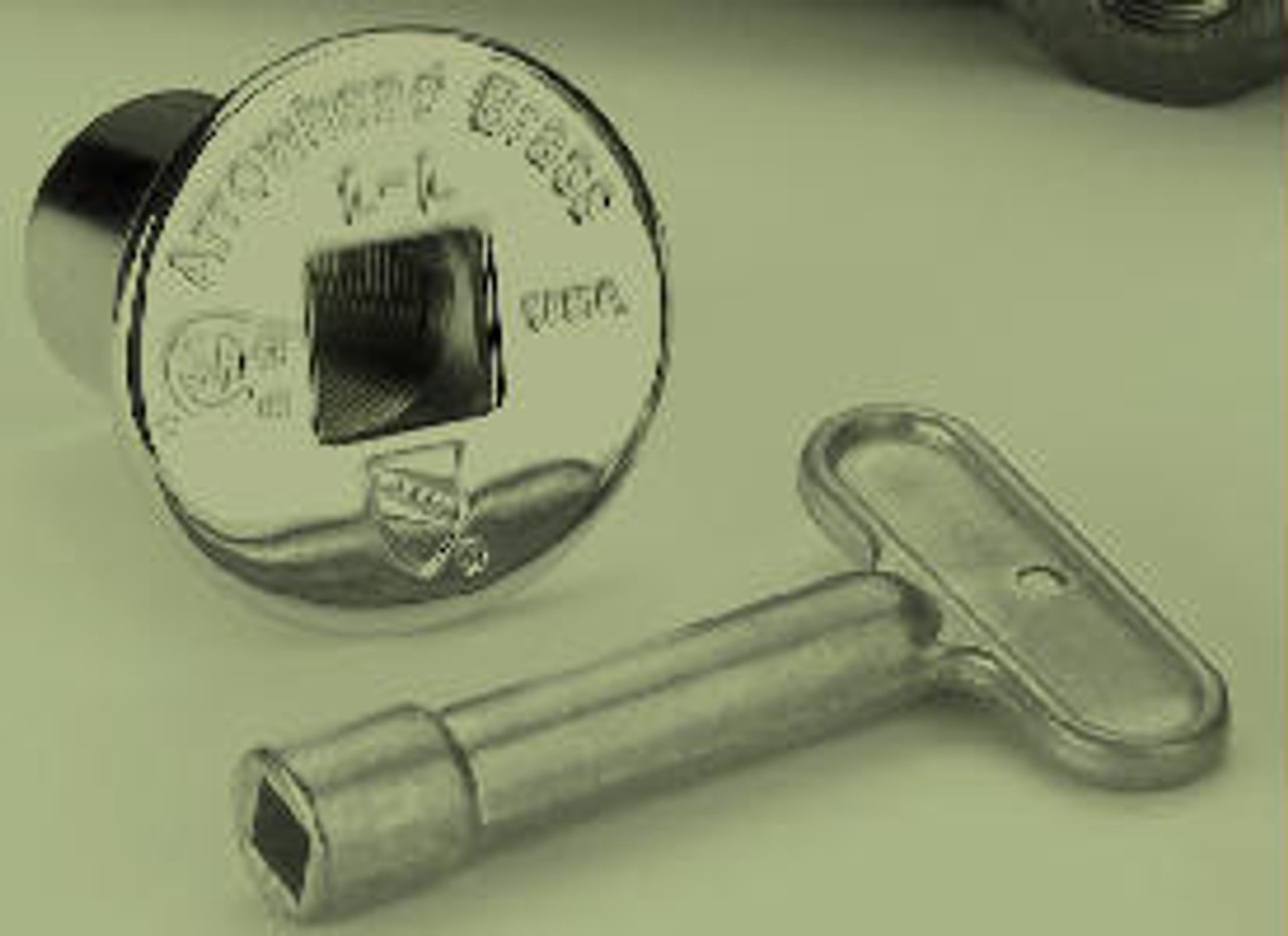 Arrowhead PK1330 Flange & Key for ABP Log Lighter Valve Polished Brass Arrowhead PK1330 Flange & Key for ABP Log Lighter Valve Polished Brass