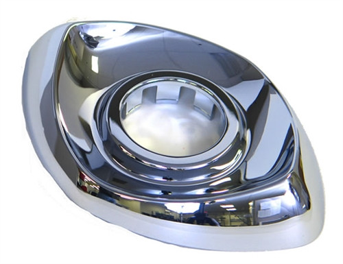 Delta RP6148  Escutcheon - 4" - 3H Tub & Shower, Chrome