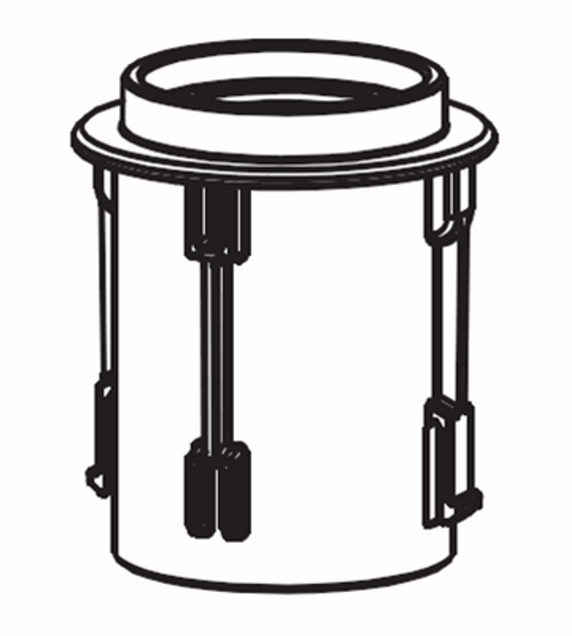 Moen 100567 - Large Chassis Handle Adapter for Widespread Lavatory Bathroom Sink Faucets