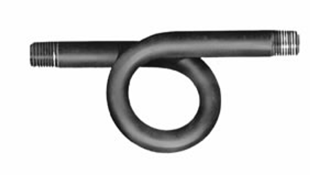 Pasco - 1459 - 1/4-inch MPT STRT SYPHON-STEEL