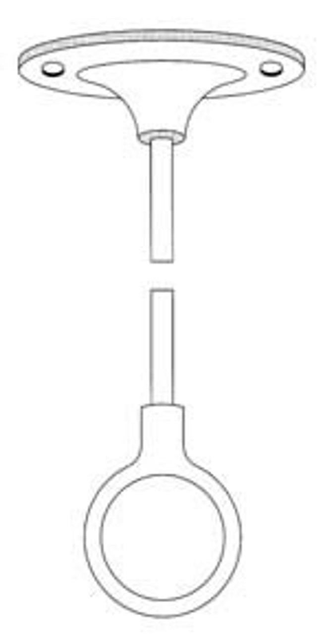Pasco - 1245 - HINGED CEILING SUPPORT