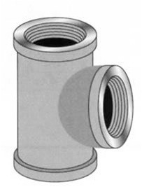 Pasco - 7267 - 2-inch BR TEE