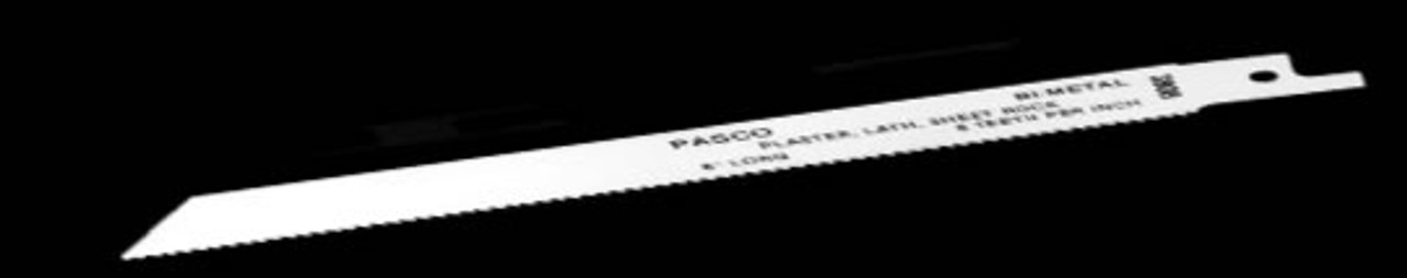 Pasco - 3808 - RECIP SAW BLADE 6-inch X6T