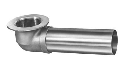 Pasco - 1381 - 1-3/8-inch TUB WASTE SHOE COMPLETE