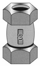 Pasco - 2901 - 3/4-inch IPS GALV COMP CPLG