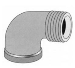 Pasco - 7255 - 2-inch BR 90 ST ELL