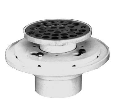 Pasco - 8015 - 2-inch x 3-inch PVC TILE SHOWER DRAIN