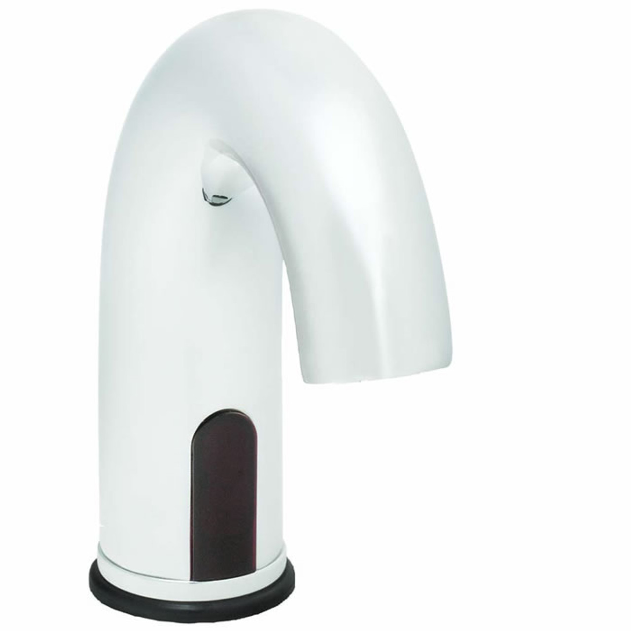 Speakman S-9800 - AC powered/plug-in lavatory faucet. Solenoid with built-in filter. Electronics housed above counter. Solid brass body. 60-second time out feature prevents floods. Meets ASME A112.18.1/CSA B125.1