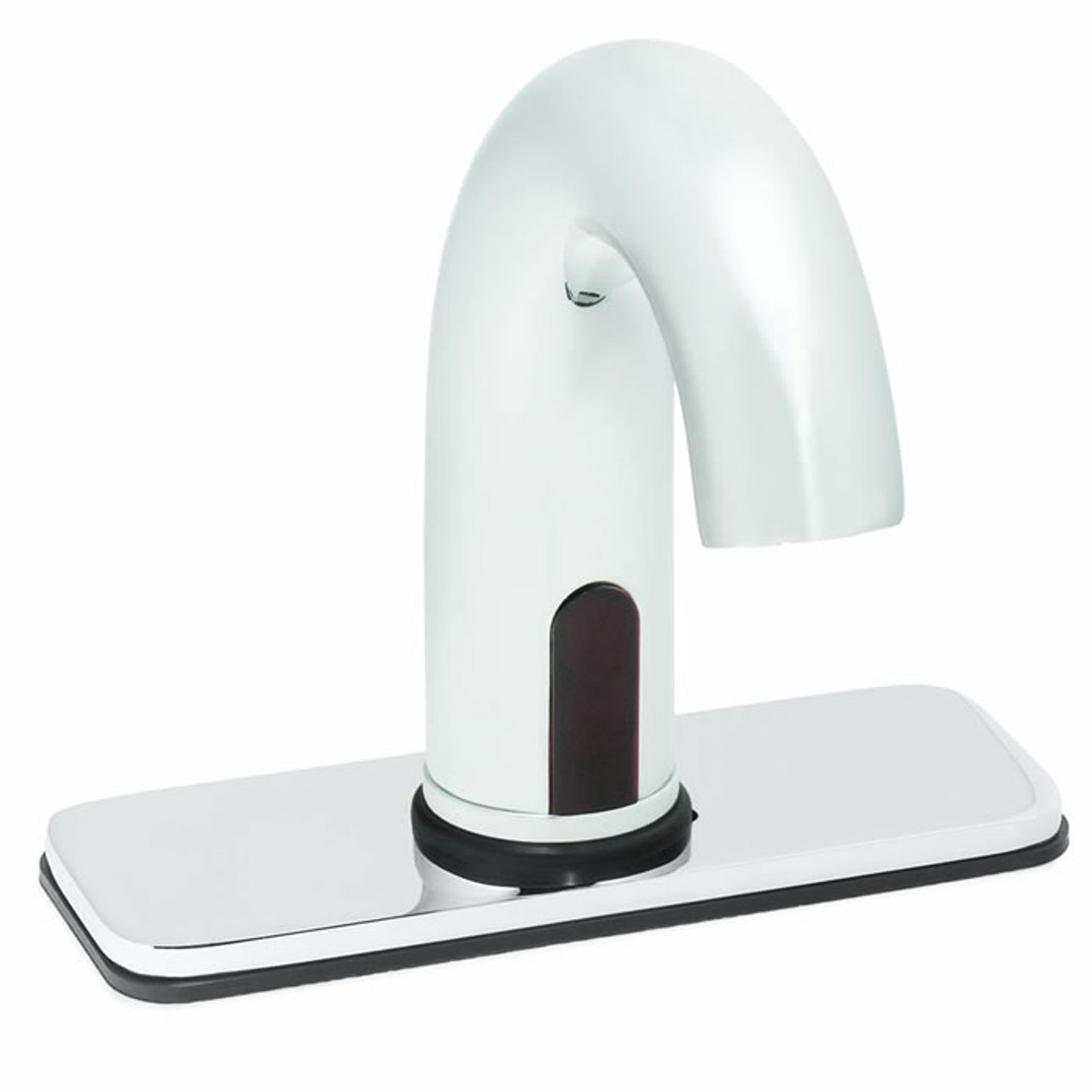 Speakman S-9810 - AC powered/plug-in lavatory faucet. Solenoid with built-in filter. Electronics housed above counter. Solid brass body. 60-second time out feature prevents floods. Meets ASME A112.18.1/CSA B125.1