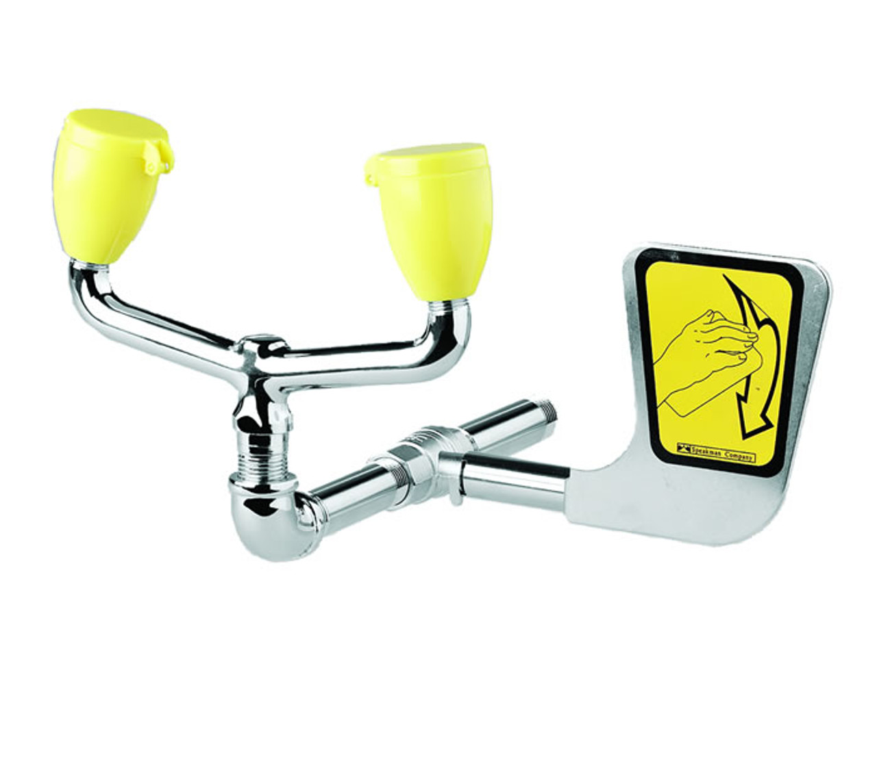 Speakman SE-575 - Wall mounted, swing down eye/face wash.