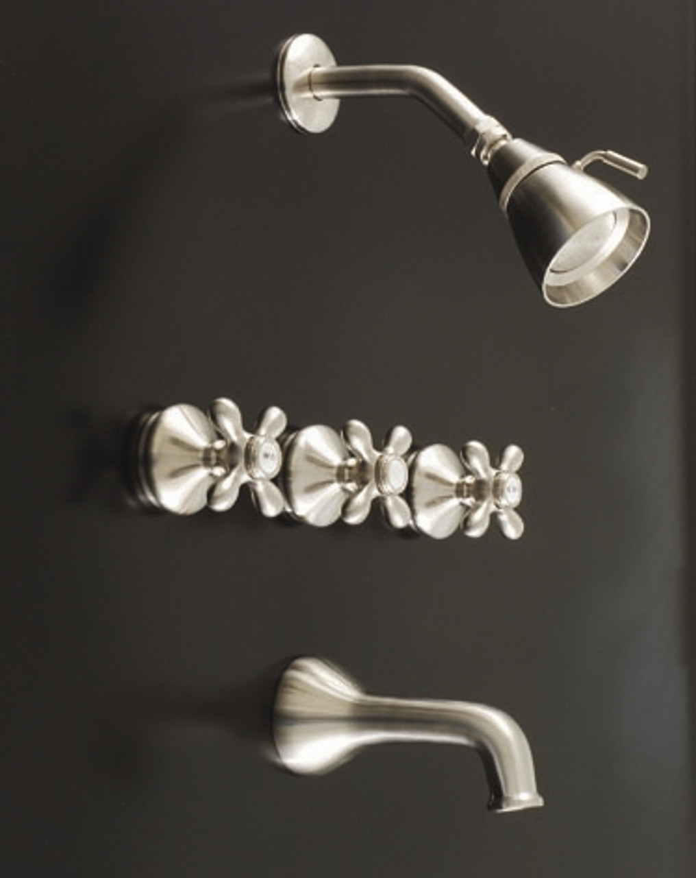 Strom Plumbing P0844 - Sacramento Tub and Shower Faucet with P0219C