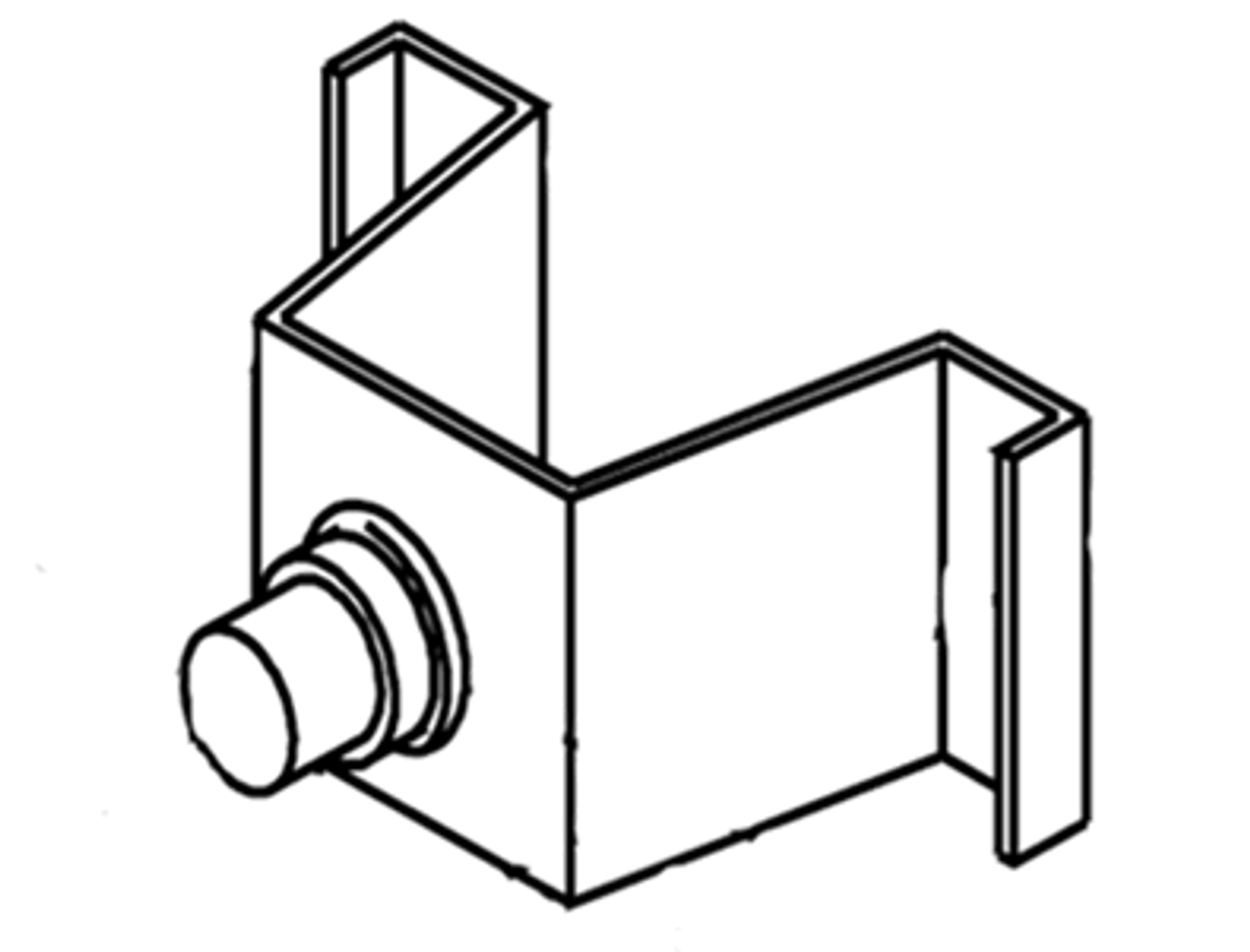Symmons HPN-11 Head Mounting Bracket, SS