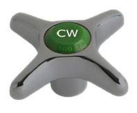 Chicago Faucets - METAL CROSS HANDLE CW