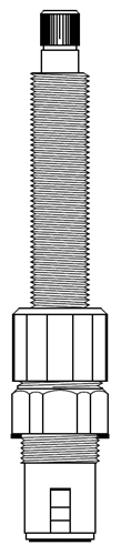 Central Brass K-351-C Ceramic Stem Assembly,