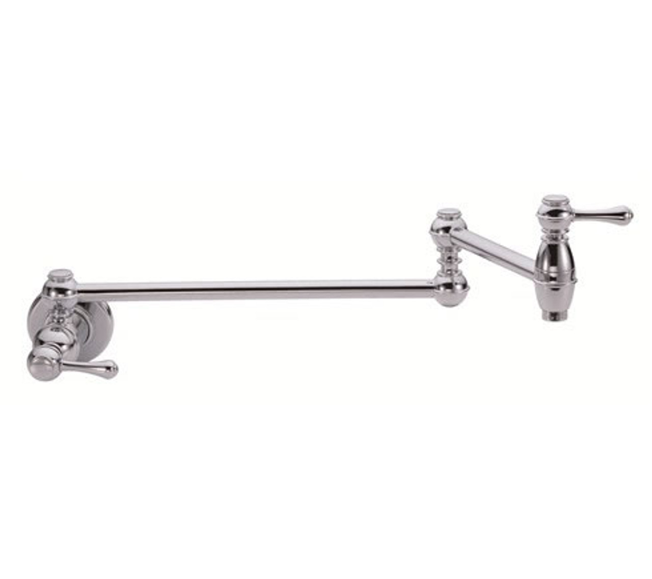 Danze D205057 - Opulence Single Handle Pot Filler Wall Mount Lever Handle - Polished Chrome