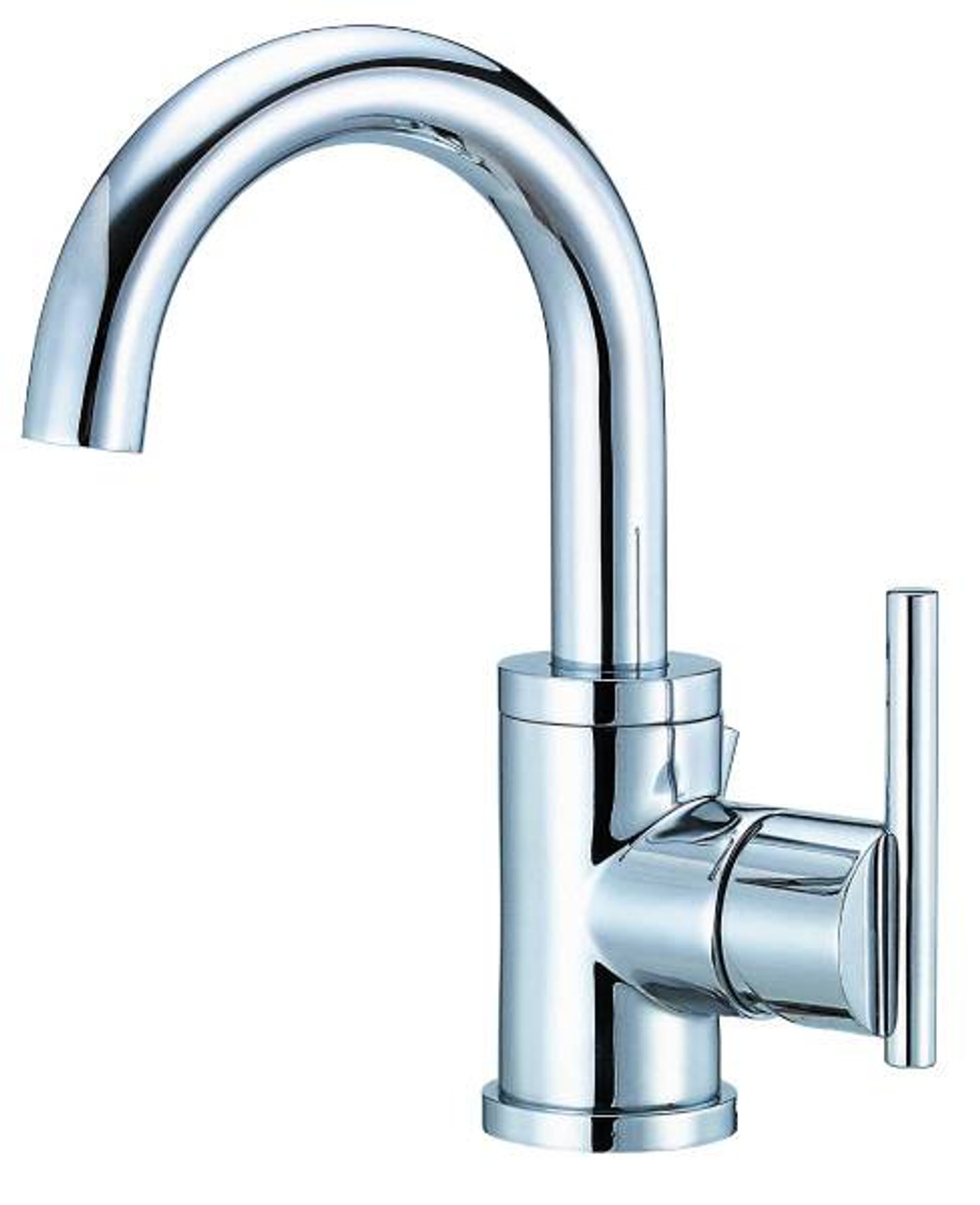 Danze D221558 - Parma Single Handle Centerset Side Mount Handle MPU - Polished Chrome