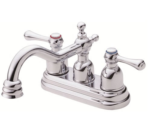 Danze D301057 - Opulence Two Handle Centerset Lever Handle MPU - Polished Chrome