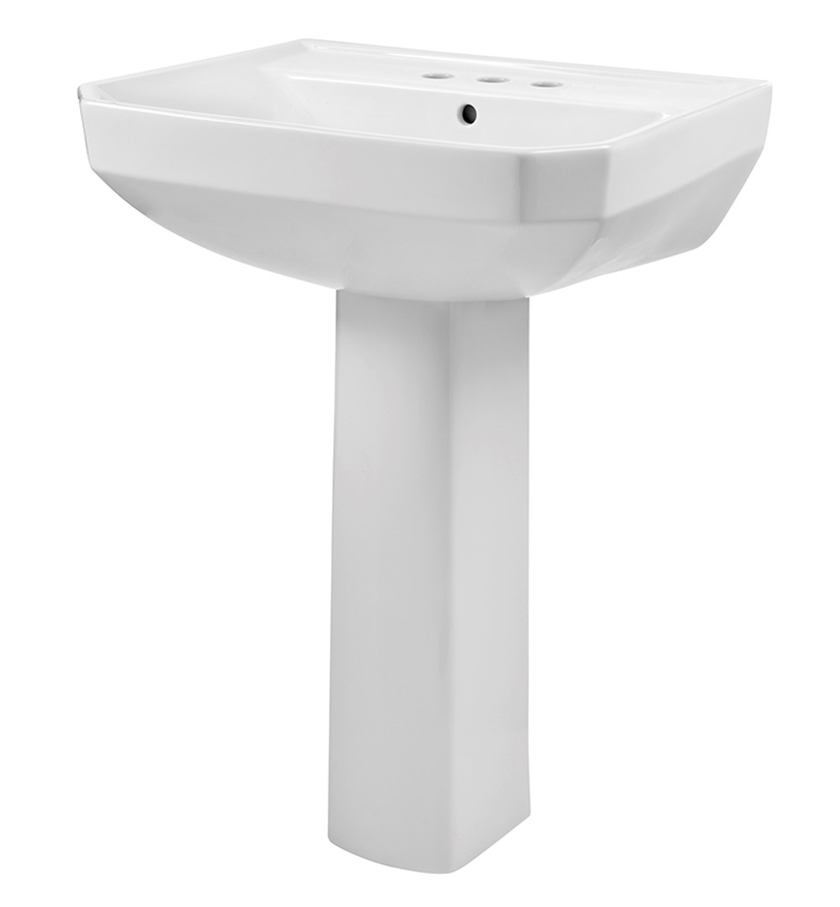 Gerber 23-565 Viper Standard 4"CC Ped Lav Combo: 13-565 Lav w/ 29-834 Ped White Gerber 23-565 Viper Standard 4"CC Ped Lav Combo: 13-565 Lav w/ 29-834 Ped White