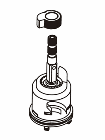 Gerber - 93-145 Ceramic Disc Control Cartridge for Single Handle Tub and Shower Valves