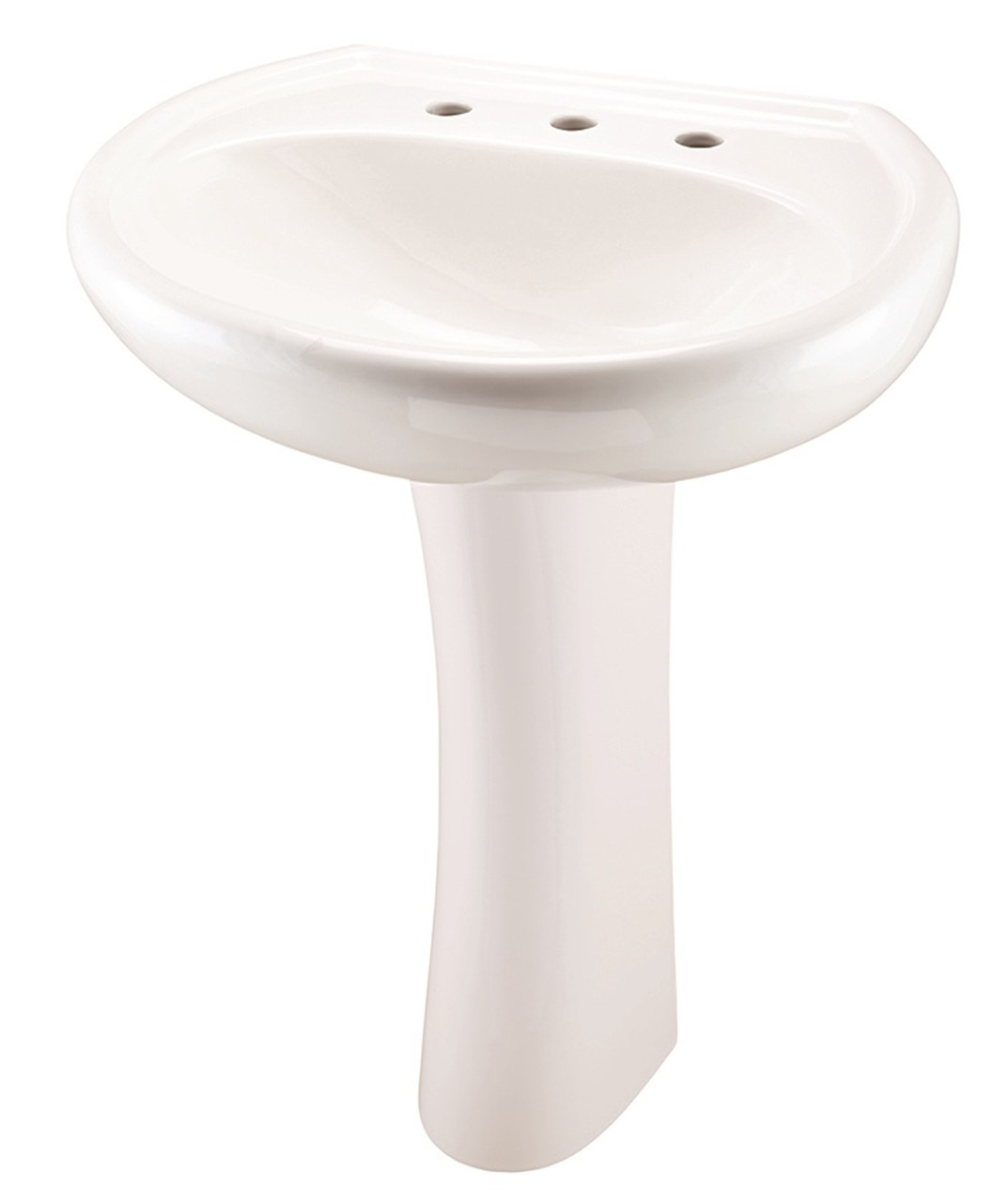 Gerber - MAXWELL 12-518 LAVATORY FAUCET W/29-842 PED WHT Gerber - MAXWELL 12-518 LAVATORY FAUCET W/29-842 PED WHT