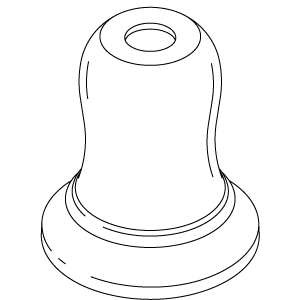 Kohler 1033746 - Polished Chrome Bonnett