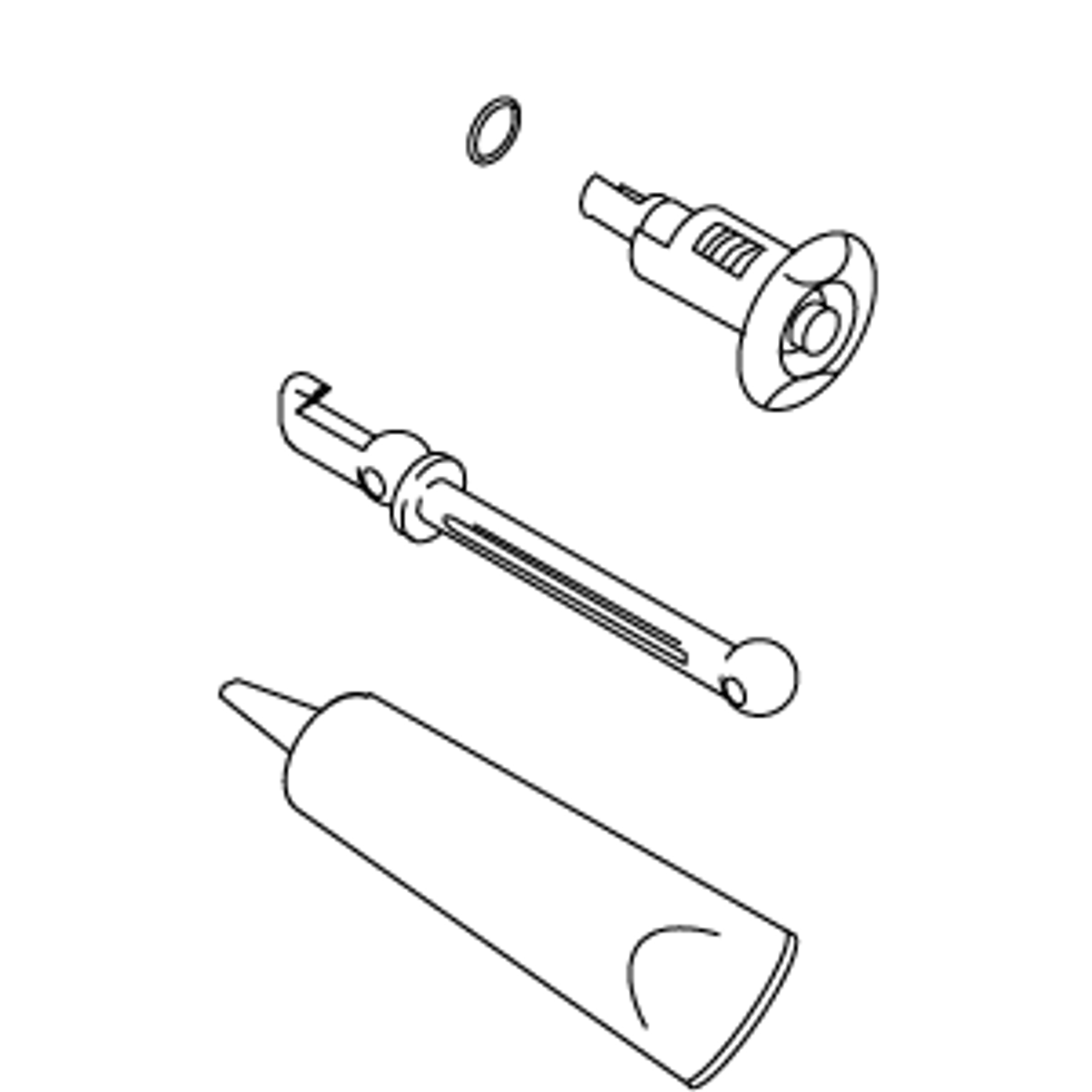 Kohler 88530-0 - White Trim Ring Kit