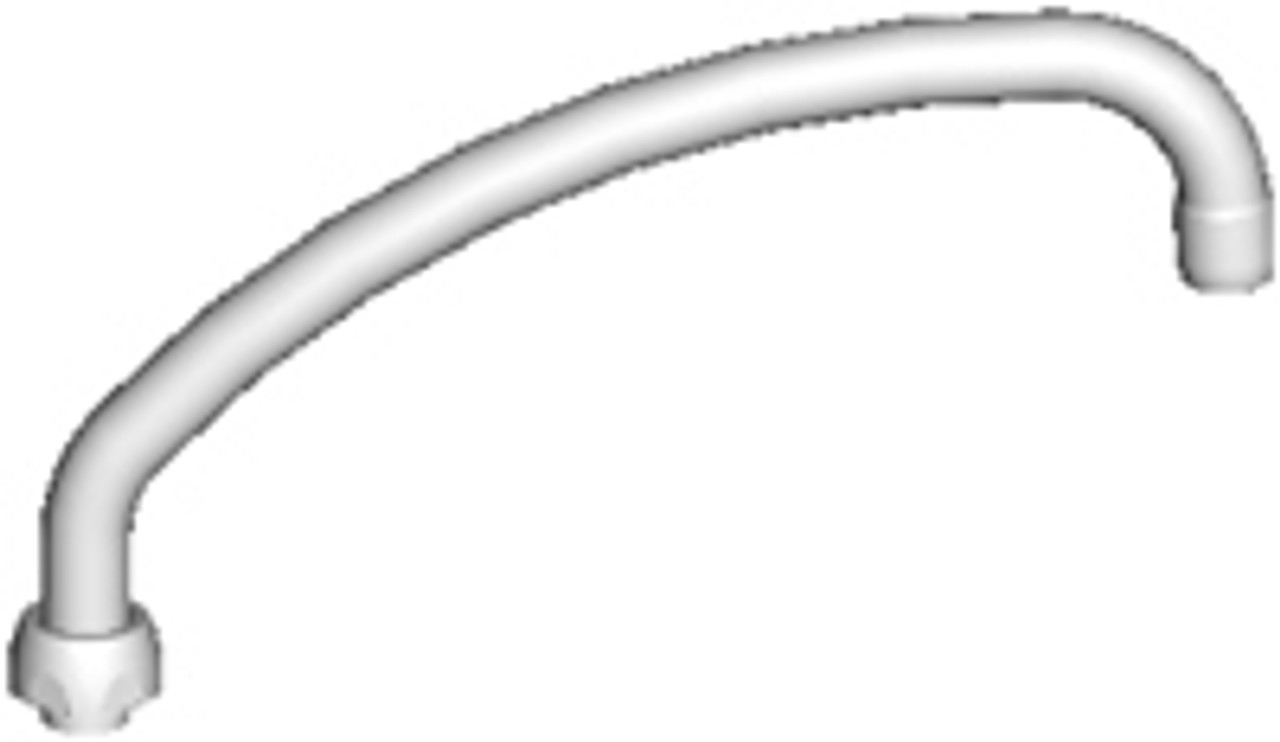 Chicago Faucets L9E35JKABCP - 9 1/2 -inch L TYPE SWING SPOUT Chicago Faucets L9E35JKABCP - 9 1/2 -inch L TYPE SWING SPOUT