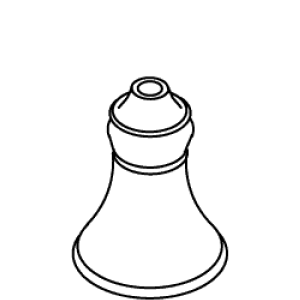 Kohler 77012-G - Polished Brass Skirt