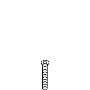 Kohler 53382-S - Buffed Stainless Screw